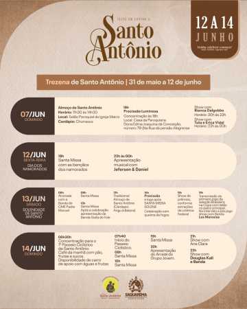 FESTA DE SANTO ANTÔNIO