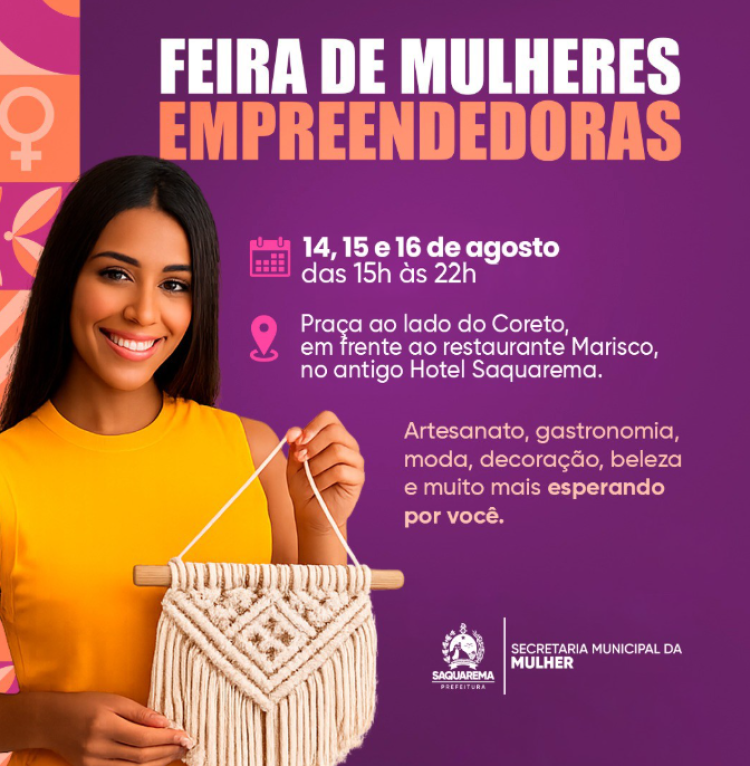 FEIRA DE MULHERES EMPREENDEDORAS